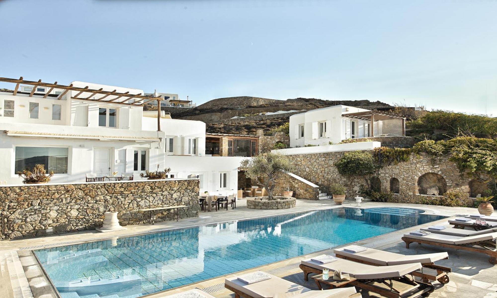 Villa Galaxy Ftelia Beach Exterior photo